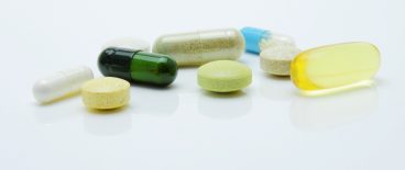 closeup of pills and capsules