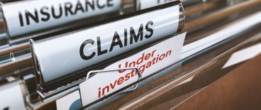 image of file folders labeled under investigaiton, claims, fraud, insurance