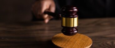 a judge using their gavel