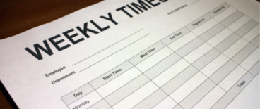 weekly timesheet