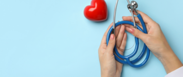 a doctor holding a statoscope